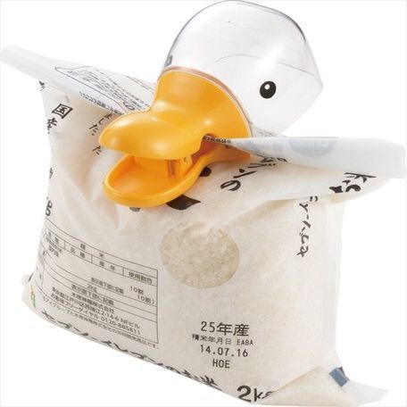 喜喜Zakka~日本進口鴨子造型夾米杯